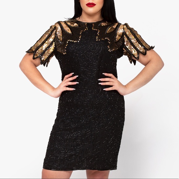 D’Albert Dresses & Skirts - Vintage Sequin Cocktail Dress D’Albert Dresses & Skirts - Vintage Sequin Cocktail Dress